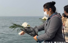 3.5万逝者长眠青岛大海！清明节前，青岛举办海上追思仪式